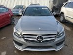 2015 Mercedes-benz C 300 4matic Silver vin: 55SWF4KB2FU069277