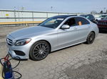 2015 Mercedes-benz C 300 4matic Серебряный vin: 55SWF4KB2FU075743