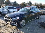 2015 Mercedes-benz C 300 4matic Черный vin: 55SWF4KB2FU095488