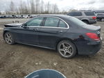 2015 Mercedes-benz C 300 4matic Черный vin: 55SWF4KB3FU008780