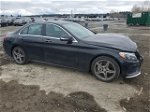 2015 Mercedes-benz C 300 4matic Black vin: 55SWF4KB3FU008780