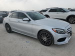 2015 Mercedes-benz C 300 4matic Серебряный vin: 55SWF4KB3FU009007