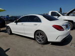 2015 Mercedes-benz C 300 4matic White vin: 55SWF4KB3FU014630