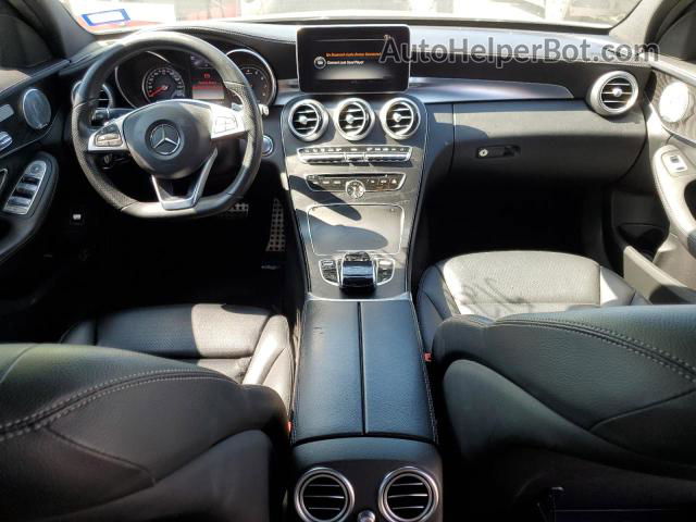 2015 Mercedes-benz C 300 4matic Белый vin: 55SWF4KB3FU014630