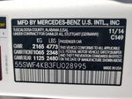 2015 Mercedes-benz C 300 4matic White vin: 55SWF4KB3FU028995