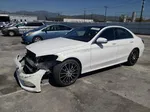 2015 Mercedes-benz C 300 4matic White vin: 55SWF4KB3FU028995