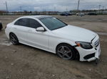 2015 Mercedes-benz C 300 4matic Белый vin: 55SWF4KB3FU035042