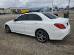 2015 Mercedes-benz C 300 4matic Белый vin: 55SWF4KB3FU035042