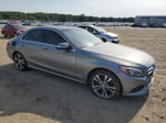 2015 Mercedes-benz C 300 4matic Серебряный vin: 55SWF4KB3FU035283