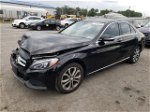 2015 Mercedes-benz C 300 4matic Black vin: 55SWF4KB3FU044761