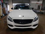 2015 Mercedes-benz C 300 4matic White vin: 55SWF4KB3FU048731