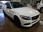 2015 Mercedes-benz C 300 4matic White vin: 55SWF4KB3FU048731