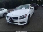 2015 Mercedes-benz C-class C 300 White vin: 55SWF4KB3FU060197