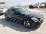 2015 Mercedes-benz C 300 4matic Black vin: 55SWF4KB3FU067070