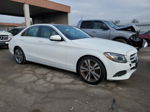 2015 Mercedes-benz C 300 4matic White vin: 55SWF4KB4FU010635