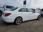 2015 Mercedes-benz C 300 4matic White vin: 55SWF4KB4FU010635