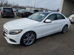 2015 Mercedes-benz C 300 4matic White vin: 55SWF4KB4FU010635