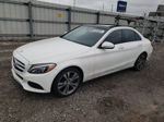 2015 Mercedes-benz C 300 4matic White vin: 55SWF4KB4FU037902