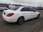 2015 Mercedes-benz C 300 4matic Белый vin: 55SWF4KB4FU037902