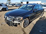 2015 Mercedes-benz C 300 4matic Black vin: 55SWF4KB4FU042243