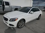 2015 Mercedes-benz C 300 4matic Белый vin: 55SWF4KB5FU001409