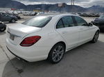 2015 Mercedes-benz C 300 4matic White vin: 55SWF4KB5FU001409