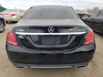 2015 Mercedes-benz C 300 4matic Black vin: 55SWF4KB5FU033762