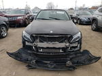 2015 Mercedes-benz C 300 4matic Black vin: 55SWF4KB5FU033762