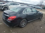 2015 Mercedes-benz C 300 4matic Black vin: 55SWF4KB5FU079916