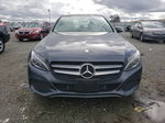 2015 Mercedes-benz C 300 4matic Gray vin: 55SWF4KB6FU013004