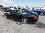 2015 Mercedes-benz C 300 4matic Black vin: 55SWF4KB6FU013665