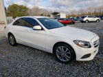 2015 Mercedes-benz C 300 4matic White vin: 55SWF4KB6FU023502