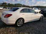 2015 Mercedes-benz C 300 4matic Белый vin: 55SWF4KB6FU023502