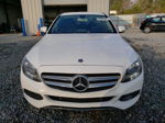 2015 Mercedes-benz C 300 4matic White vin: 55SWF4KB6FU023502