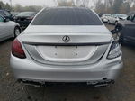 2015 Mercedes-benz C 300 4matic Silver vin: 55SWF4KB6FU034662