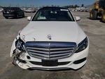 2015 Mercedes-benz C 300 4matic White vin: 55SWF4KB6FU036315