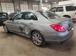 2015 Mercedes-benz C 300 4matic Silver vin: 55SWF4KB6FU080511