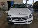 2015 Mercedes-benz C 300 4matic White vin: 55SWF4KB7FU028370