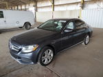 2015 Mercedes-benz C 300 4matic Black vin: 55SWF4KB7FU033553