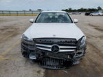 2015 Mercedes-benz C 300 4matic Белый vin: 55SWF4KB7FU036016