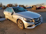 2015 Mercedes-benz C 300 4matic Silver vin: 55SWF4KB7FU037215