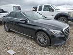 2015 Mercedes-benz C 300 4matic Black vin: 55SWF4KB7FU042804