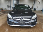 2015 Mercedes-benz C 300 4matic Black vin: 55SWF4KB8FU005549