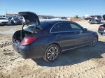 2015 Mercedes-benz C 300 4matic Blue vin: 55SWF4KB8FU024215