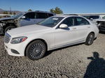 2015 Mercedes-benz C 300 4matic White vin: 55SWF4KB8FU026658