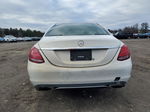 2015 Mercedes-benz C 300 4matic White vin: 55SWF4KB8FU027681