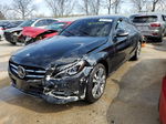 2015 Mercedes-benz C 300 4matic Black vin: 55SWF4KB8FU028667