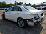 2015 Mercedes-benz C 300 4matic White vin: 55SWF4KB8FU039409