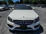 2015 Mercedes-benz C 300 4matic Белый vin: 55SWF4KB8FU064049