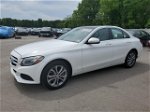 2015 Mercedes-benz C 300 4matic Белый vin: 55SWF4KB8FU080252